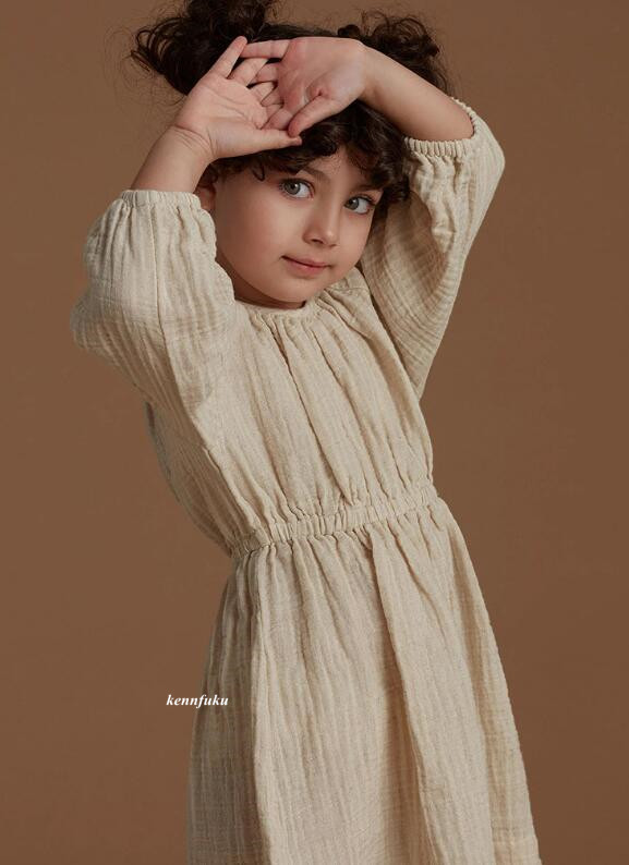 2024年新★子供服　ワンピース★90-130cm★2色