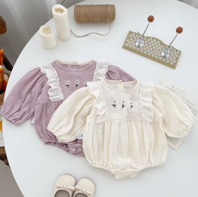 「2024」子供服★ロンパース★連体服★韓国風子供服★ベビー★可愛い★2色★66-90CM