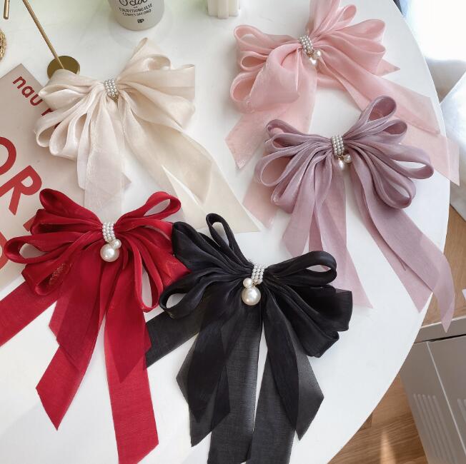 ヘアピン★髪飾り★まとめ髪用★ヘアアクセサリー★レディース★リボン★多色