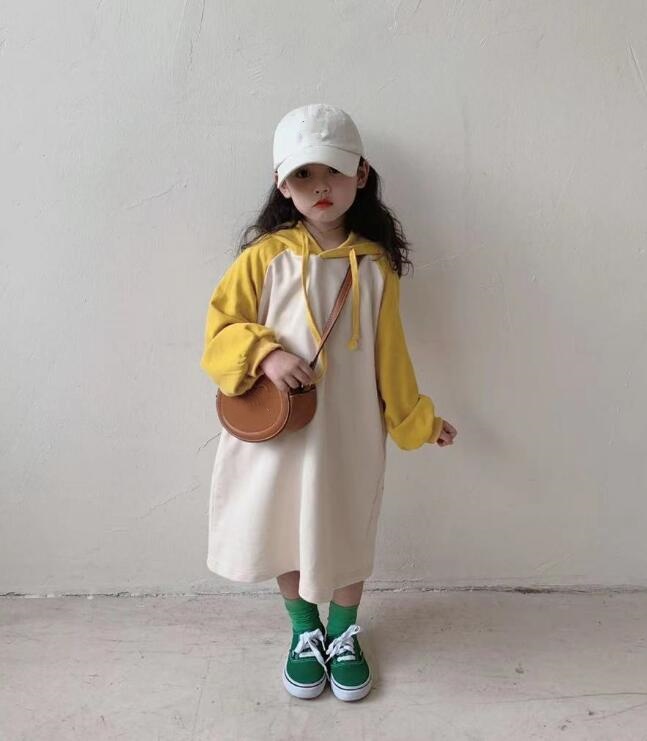 2024★春秋新作★韓国風子供服★ワンピース★2色90-140CM