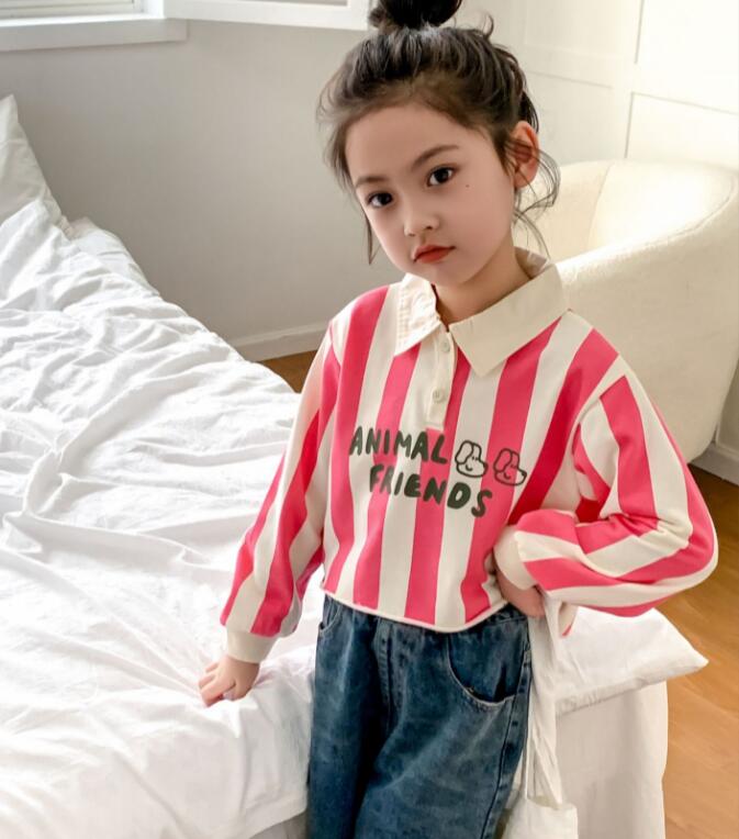 2024★春秋新作★韓国風子供服★ポロシャツ★90-150CM