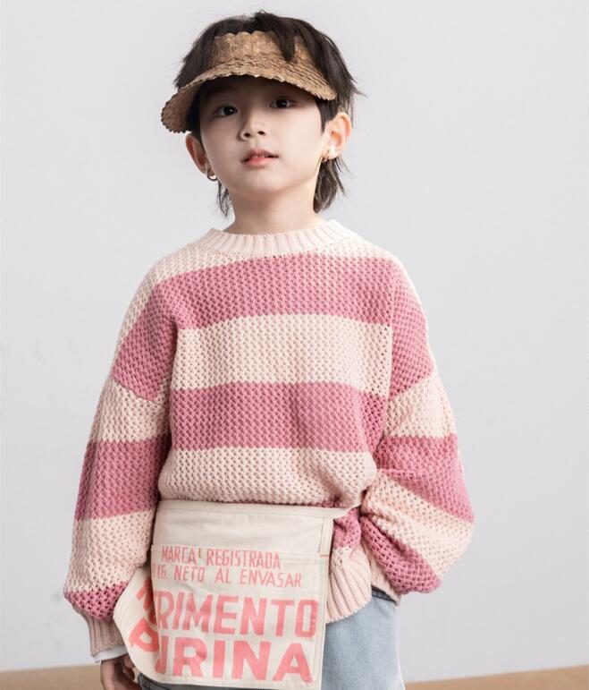 2024★秋冬新作★韓国風子供服★セーター★2色80-150CM