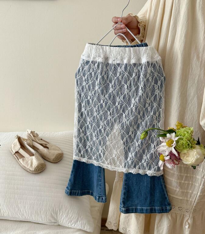 2024★春秋新作★韓国風子供服★スカート★ジーンズ★分けて販売