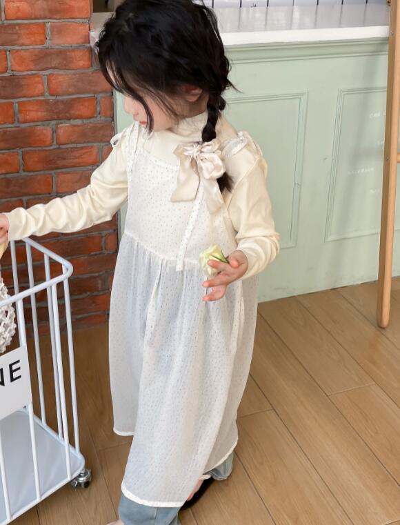 2024年新品★子供服 　ワンピース　ブラウス★90-140cm★