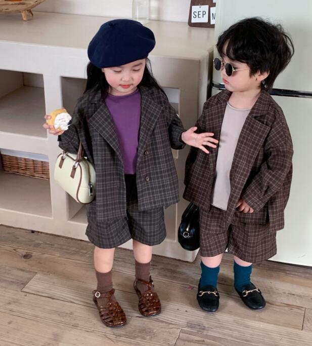 2024春秋新品★子供服　コート+ズボン　セット★80-130cm★2色