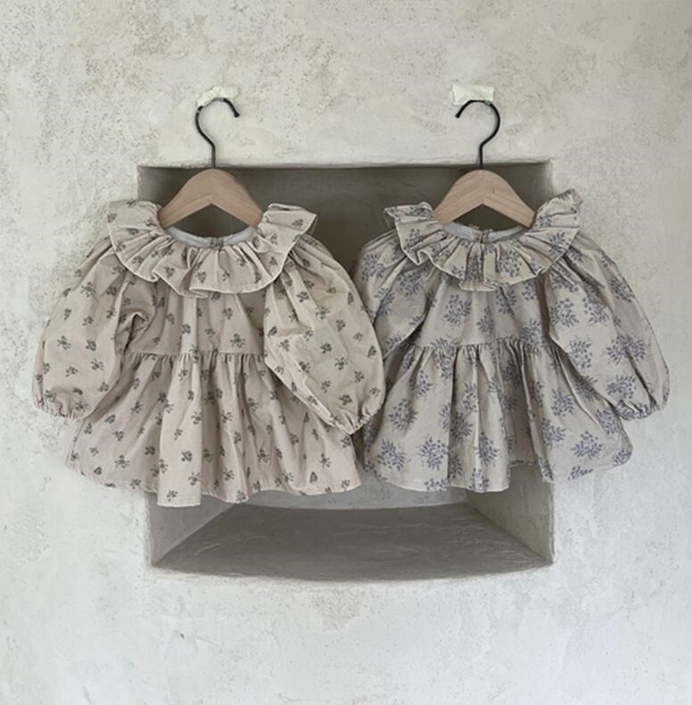 2024★春秋新作★韓国風ベビー服★ワンピース★2色73-100CM