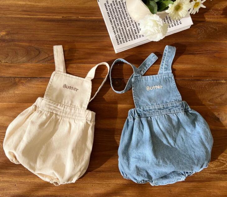 2024新品★子供服　サロペット　ロンパース★66-90cm★2色