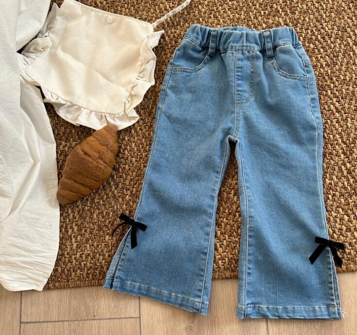 2024春★子供服 　デニムズボン★80-130cm★