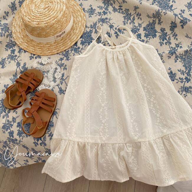 子供服★ワンピース★ノースリーブ★韓国風子供服★キッズ女の子★80-130CM