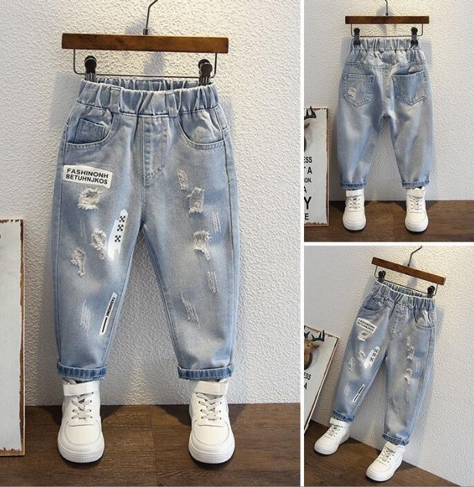 2024★春秋新作★韓国風子供服★ジーンズ★90-160CM