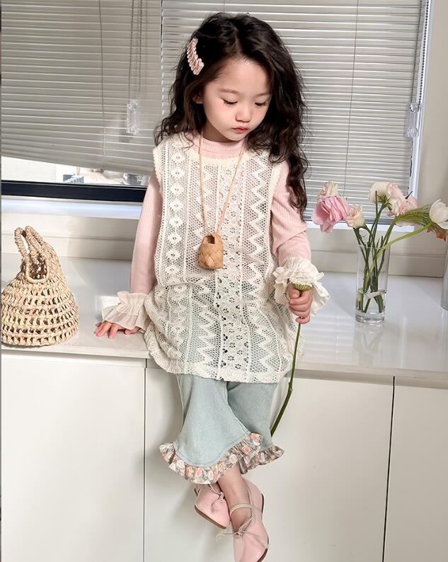 2024★春秋新作★韓国風子供服★トップス★ズボン★分けて販売★90-140CM