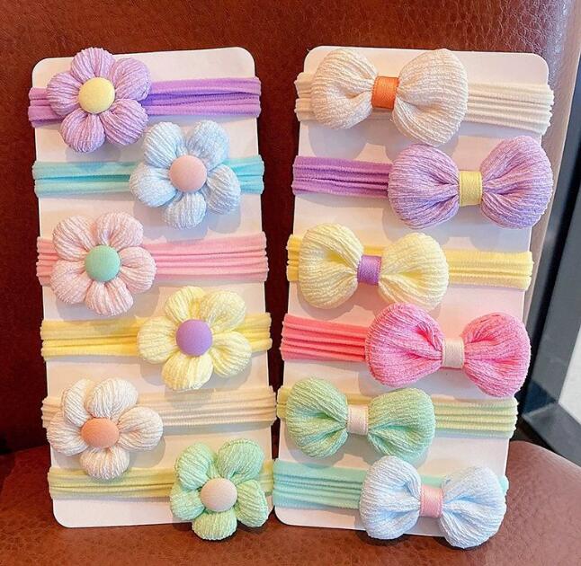 髪飾り★まとめ髪用★ヘアアクセサリー★子供用★ヘアゴム★6枚入り★可愛い★多色