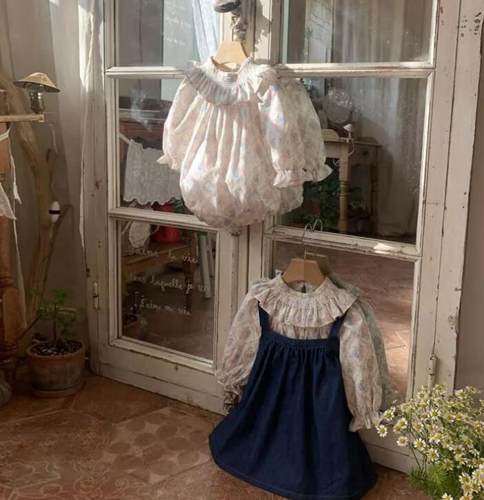 2024★春秋新作★韓国風子供服★ロンパース★2色66-90CM