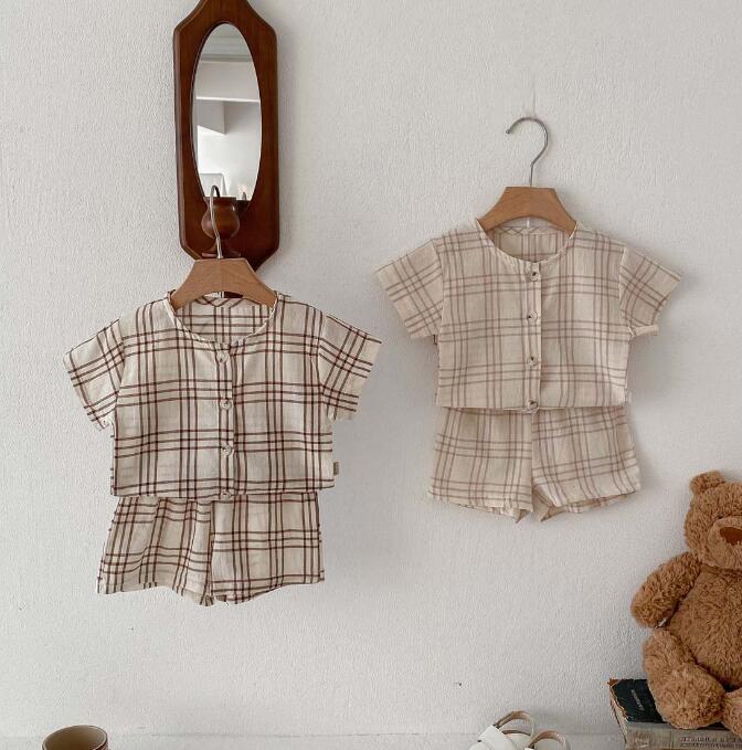 2024★春夏新作★韓国風子供服★トップス+ズボン★2色73-100CM