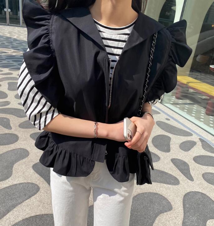 2024春新型★レディース服　ベストコート★2色