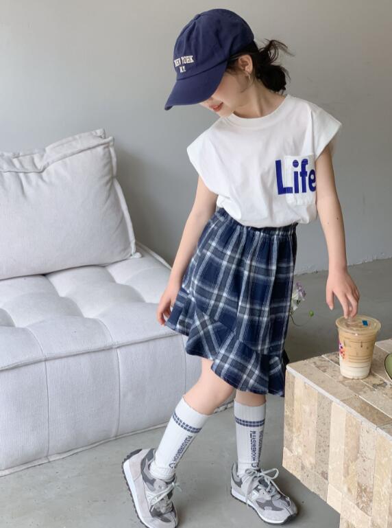 2024夏新品★子供服 　トップス&スカート分けて販売★90-150cm★