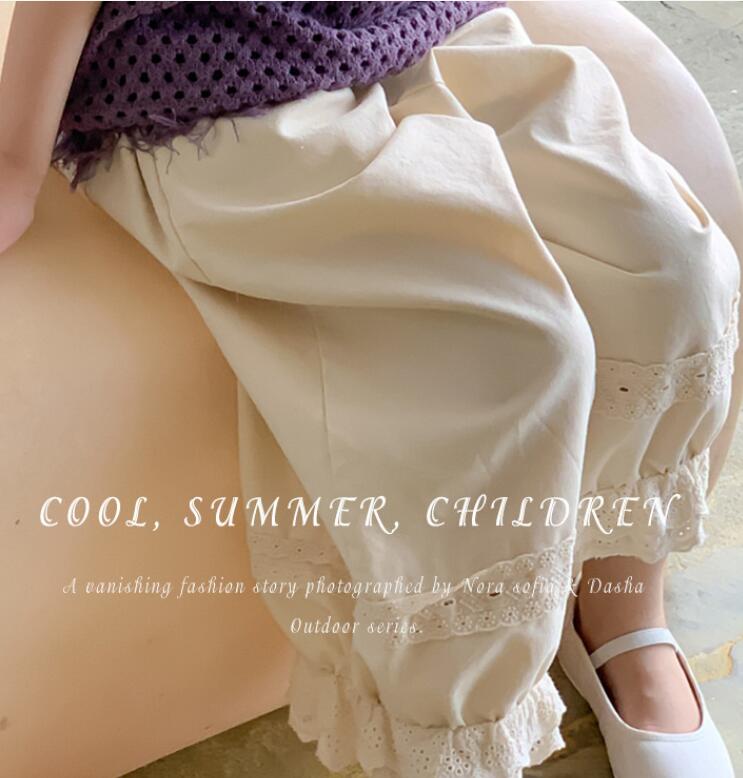 2024夏新品★子供服 　ズボン★90-150cm★2色