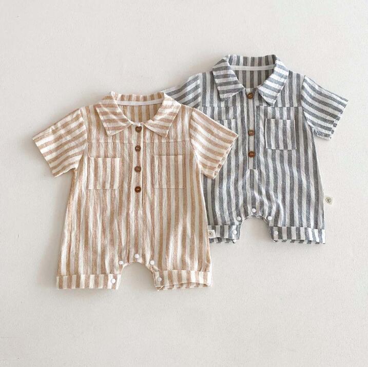 2024★春夏新作★韓国風子供服★ロンパース★2色66-90CM