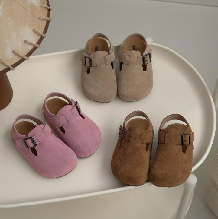 2024夏新品★子供 シューズ★ キッズ靴　サンダル★タグ23-35★3色