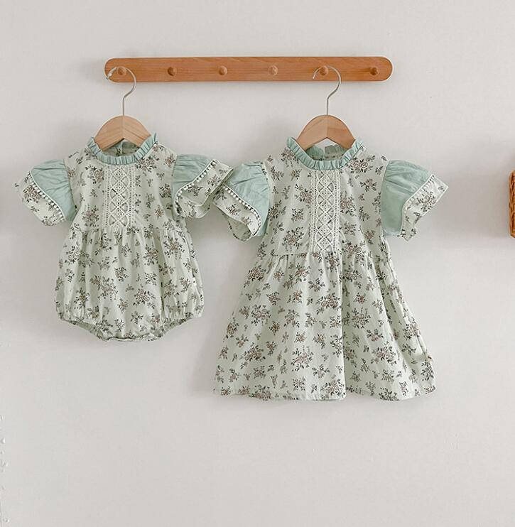 2024★夏新作★韓国風子供服★ロンパース★ワンピース★66-90CM/90-130CM