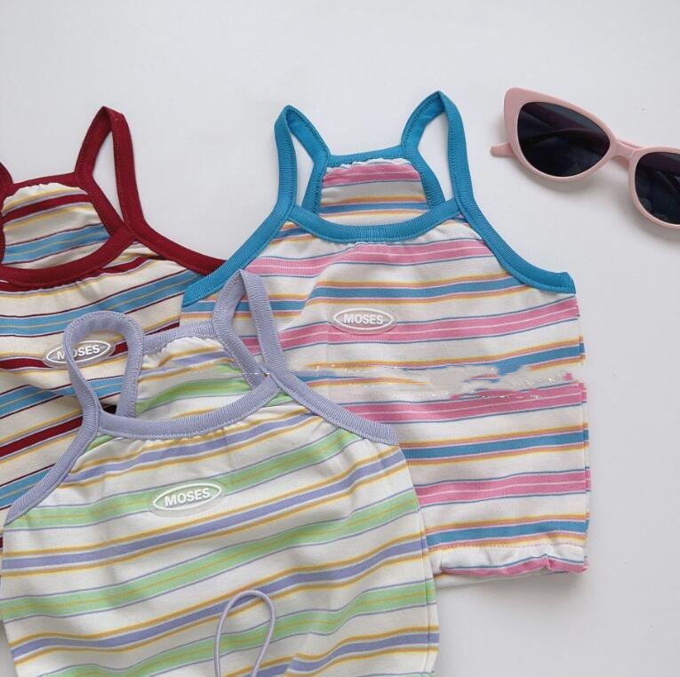 2024★春夏新作★韓国風子供服★キャミソール★3色90-140CM