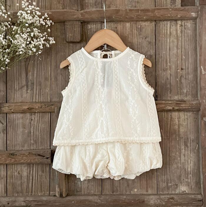 2024年夏新★子供服　トップス+ズボン　セット★73-100cm★