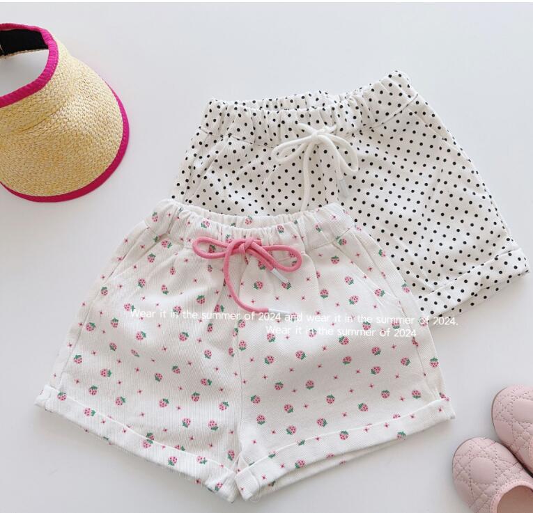 2024夏新品★子供服　ショートズボン★90-140cm★2色