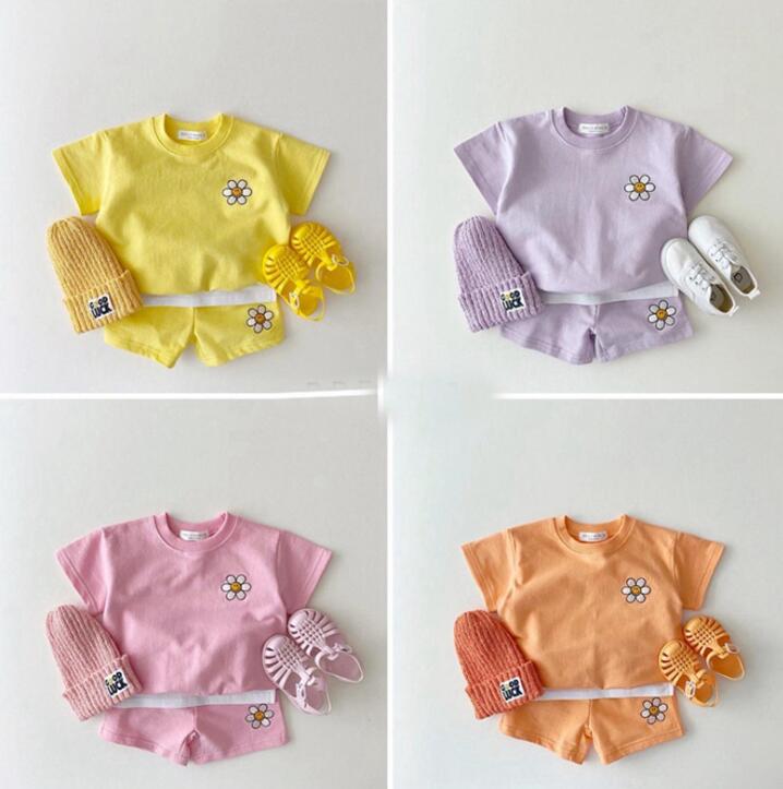 2024★夏新作★韓国風子供服★トップス+ズボン★4色73-120CM