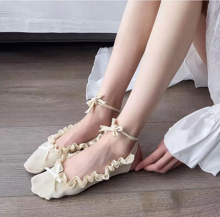 2024新入荷★レディース用　靴下&ソックス　バレエ靴下★2色