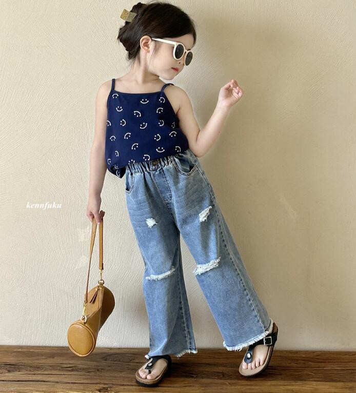 2024夏新品★子供服　デニムズボン★90-140cm★
