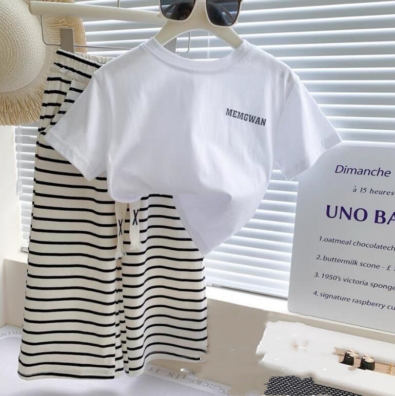 2024★夏新作★韓国風子供服★Tシャツ★ズボン★分けて販売★90-140CM