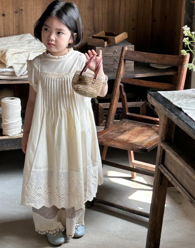 2024夏新品★子供服　ワンピース★90-140cm★