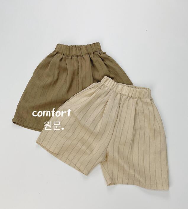 「2024」子供服★ボトムス★ショートパンツ★男女兼用★韓国風子供服★2色★80-130CM
