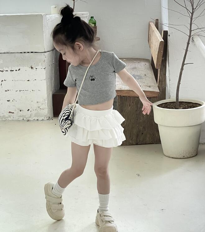 2024夏新品Y★子供服　トップス★90-150cm★4色