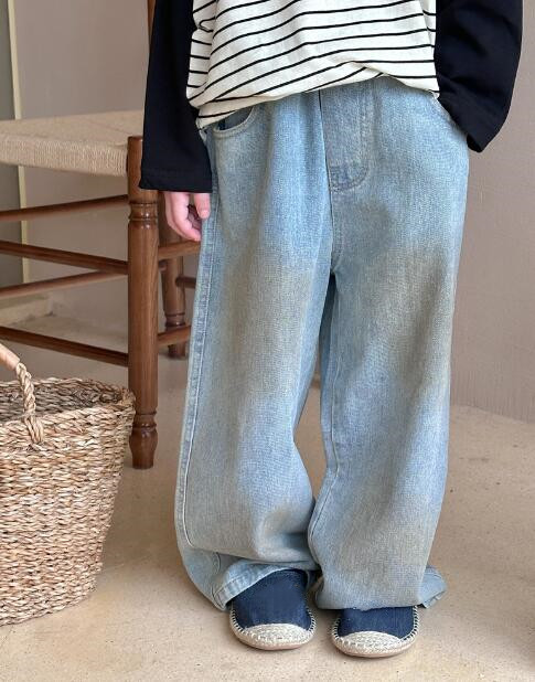 「2024」子供服★ボトムス★ズボン★ジーンズ★韓国風子供服★キッズ★90-140CM