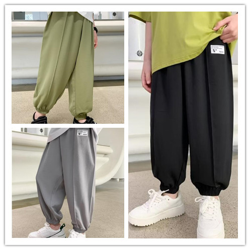 2024夏新型★子供服　涼しいズボン★100-170cm★3色