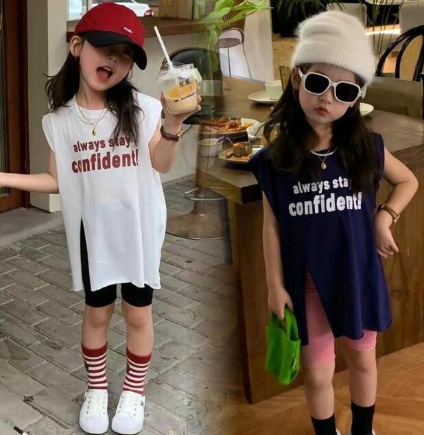 2024夏新品★子供服　トップス★90-140cm★2色