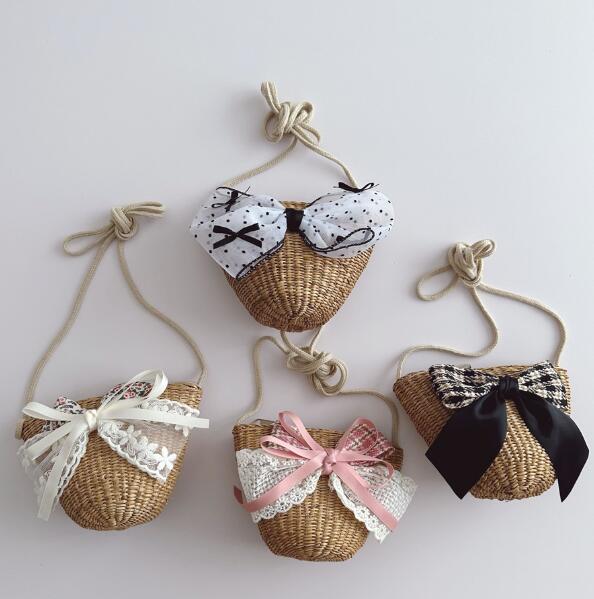 バッグ★ショルダーバッグ★ミニバッグ★子供用★蝶結び★韓国風★4色