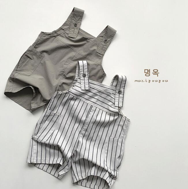 「2024」子供服★サロペット★連体服★韓国風子供服★男女兼用★2色★80-130CM