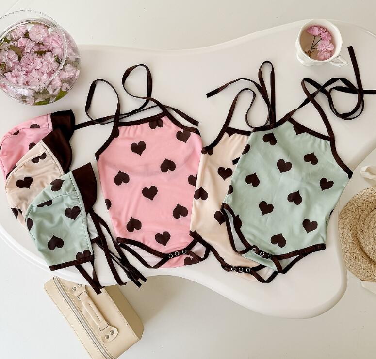 2024新型★ベビー服　水着★66-100★3色