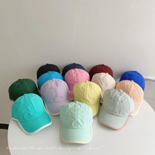 「2024」子供用★帽子★キャップ★キッズ★男女兼用★野球帽★速乾★韓国風★14色