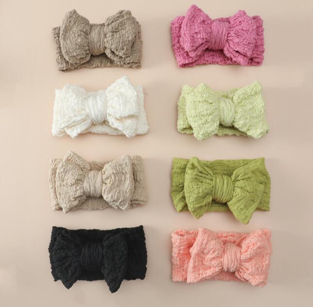 ベビー用★ヘアバンド★髪飾り★子供用★ヘアアクセサリー★可愛い★無地★8色