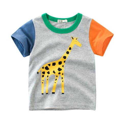 2024年新品★子供服★子供シャツ★男の子★半袖シャツ ★Tシャツ★3色90-140