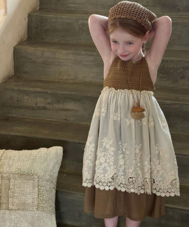 2024★夏新作★韓国風子供服★ワンピース★90-130CM　20-30営業日発送