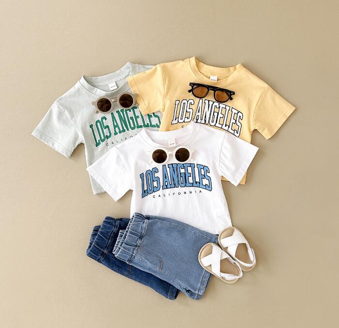 2024夏新型★子供服　トップス+ズボン　セット★★3色