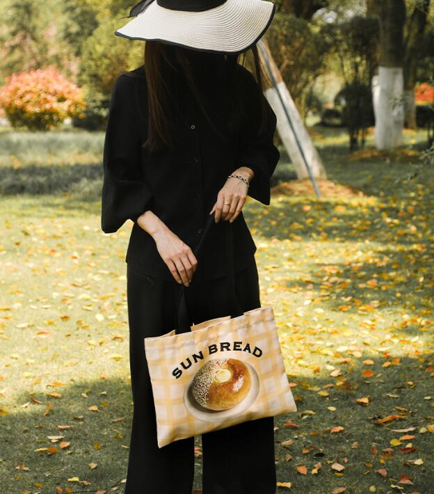 軽便バッグ★収納袋　ピクニックハンドバッグ★4柄