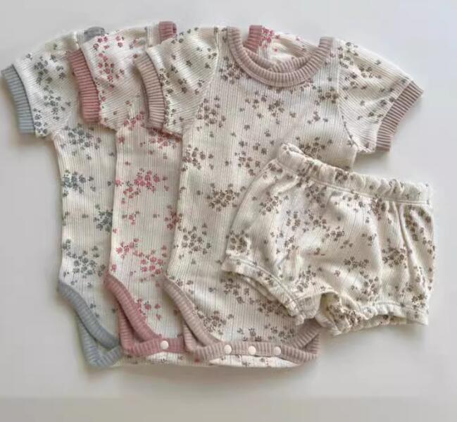 2024★夏新作★韓国風子供服★トップス+ズボン★6色66-90CM