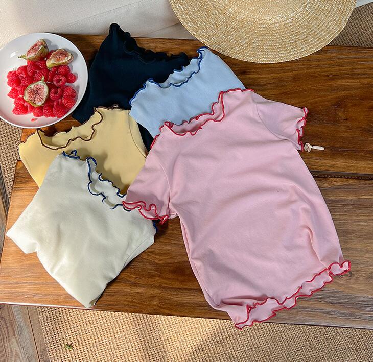 2024★夏新作★韓国風子供服★トップス★5色90-160CM