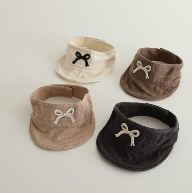 「2024」子供用★帽子★キャップ★キッズ★蝶結び★韓国風★カジュアル★4色