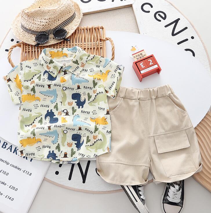 2024夏新作★子供服　トップス+ズボン　セット★80-120cm★